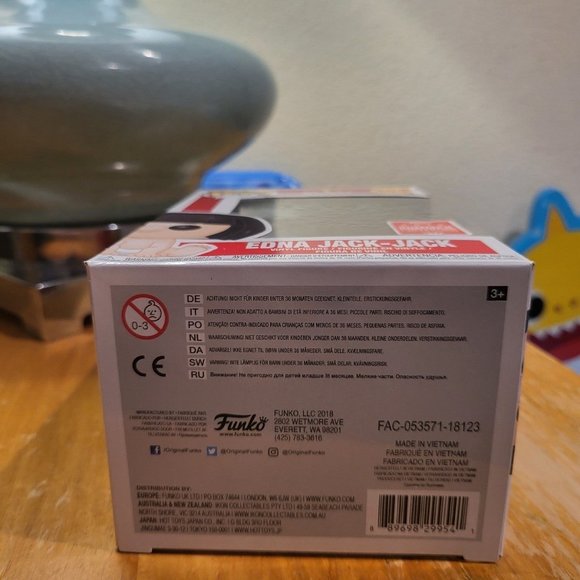 Disney Pixar Incredibles 2 Edna Jack-Jack 2018 Summer Convention Exclusive Pop - Picture 6 of 11